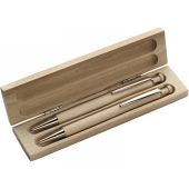 Houten pennenset Ferdy balpen en potlood Houten pennenset Ferdy balpen en potlood
