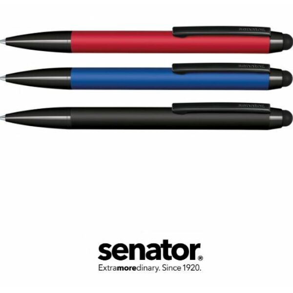 Senator Attract Soft touch balpen touchpad pen