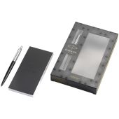 Parker Jotter Bondstreet zwart balpen set met notitieboek Parker Jotter Bondstreet zwart balpen set met notitieboek
