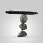 Bio-Stone Pen gemaakt van 45% natuursteen Eco Steenstructuur