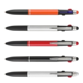 3 kleuren balpen touch model Argo 3 kleuren balpen touch model Argo